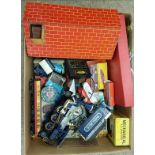 Box Tin Plate and other toys