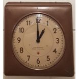 Rare “Self Winding Clock Co.” Wall Clock