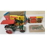 Wilesco D36 Old Smoky Steam Roller (boxed) and a Scalecraft Traction Engine