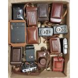 Collection of c.15 Vintage Cameras