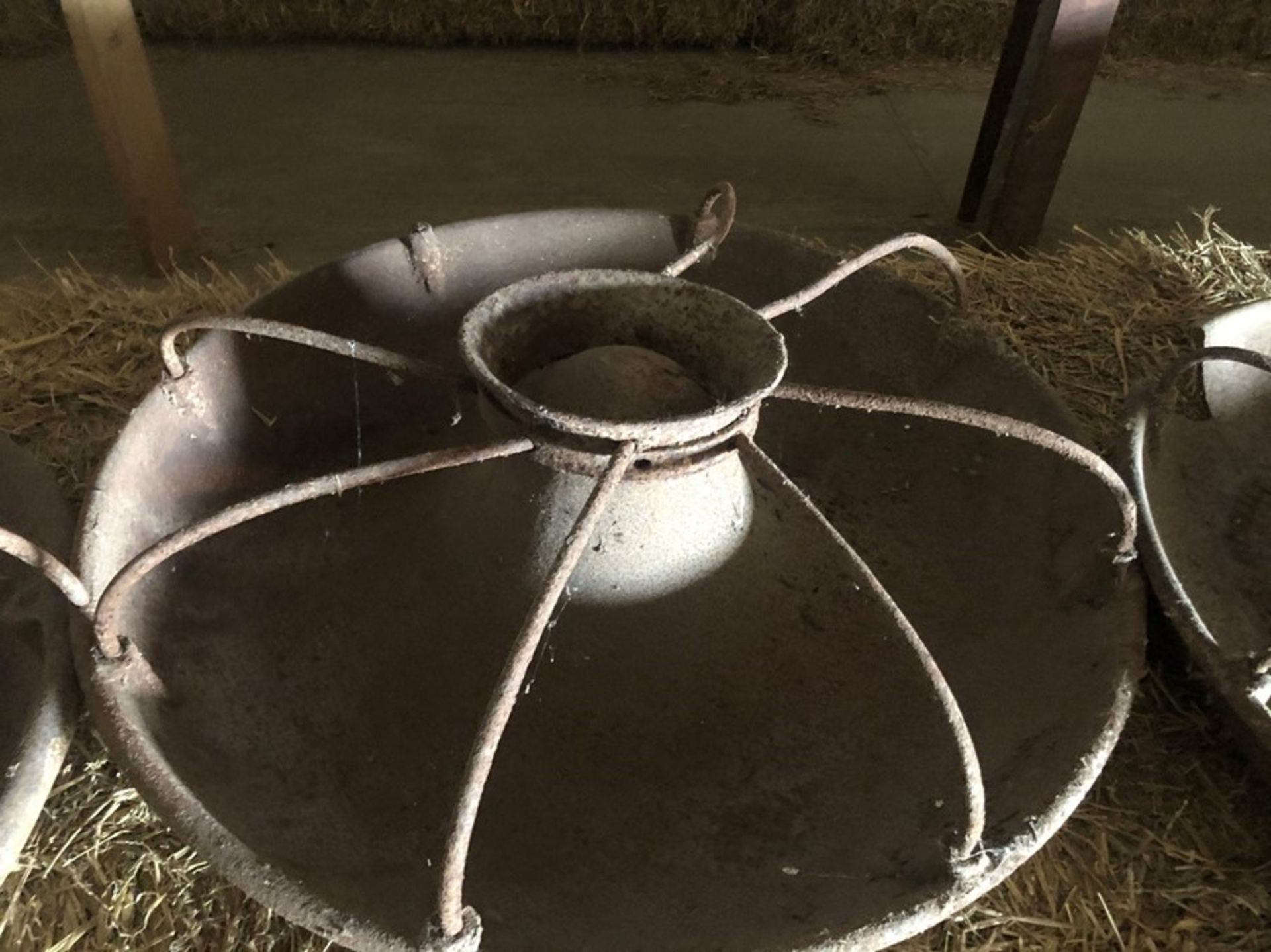 Cast iron Mexican hat pig trough