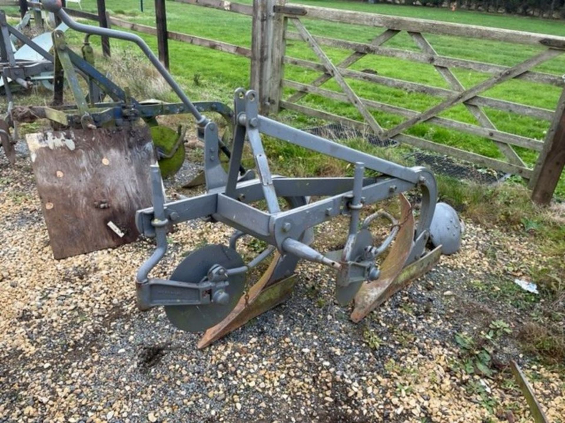 2 furrow plough with disc skeith - Image 2 of 2