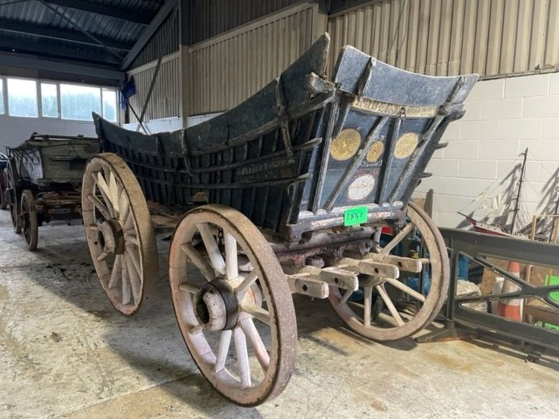 Spindle sided Lincolnshire wagon – Harold Payne name plaque