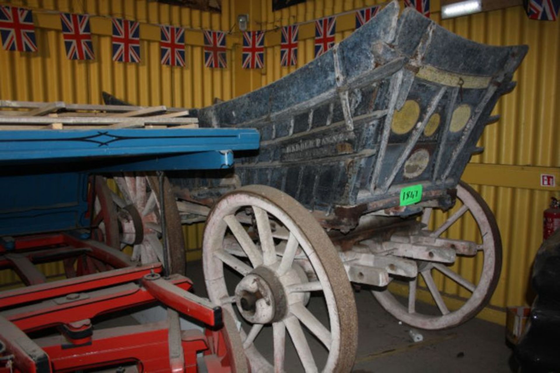 Spindle sided Lincolnshire wagon – Harold Payne name plaque - Image 2 of 4