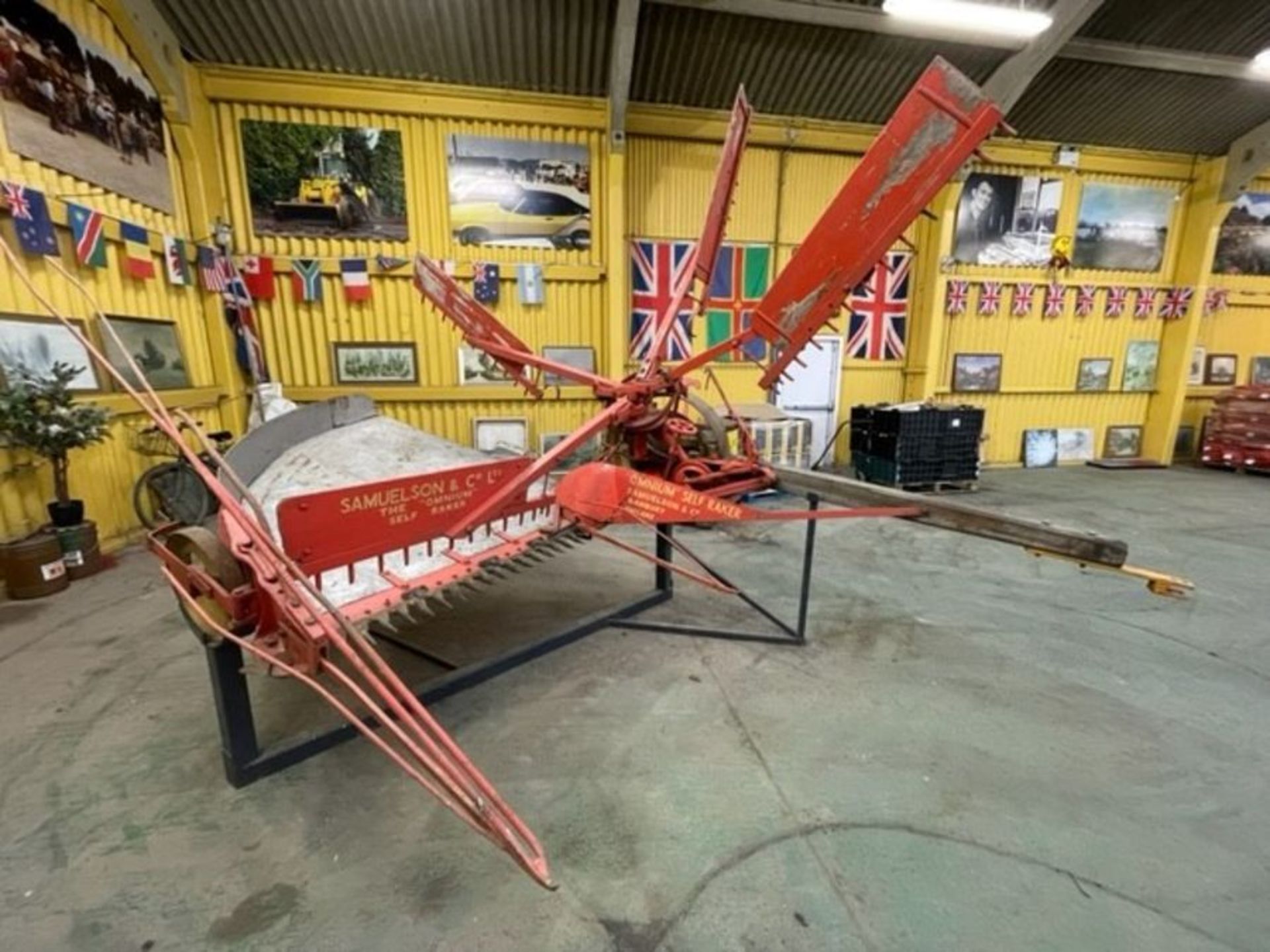 Samuelson & Co Ltd, Banbury sail reaper in working condition - Image 2 of 4