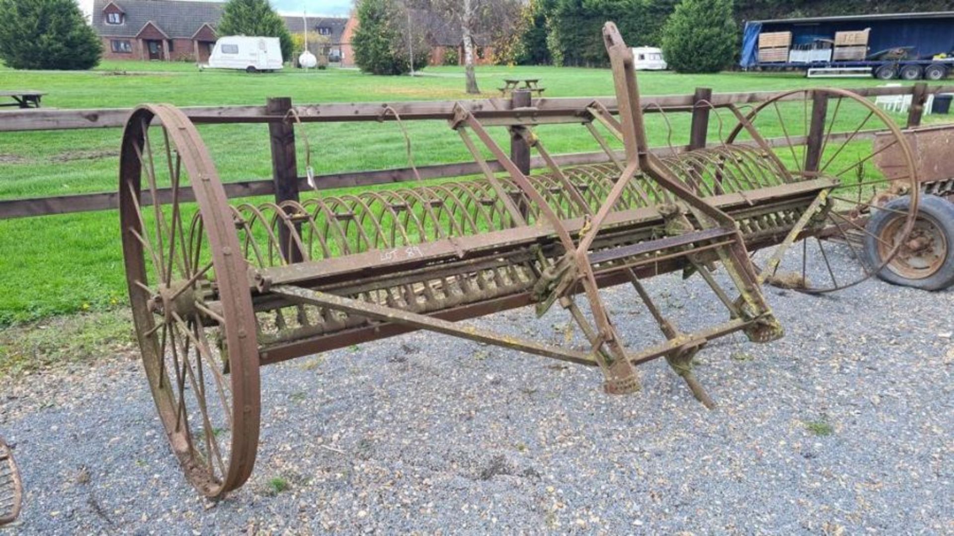 12ft Hayrake, tractor drawn