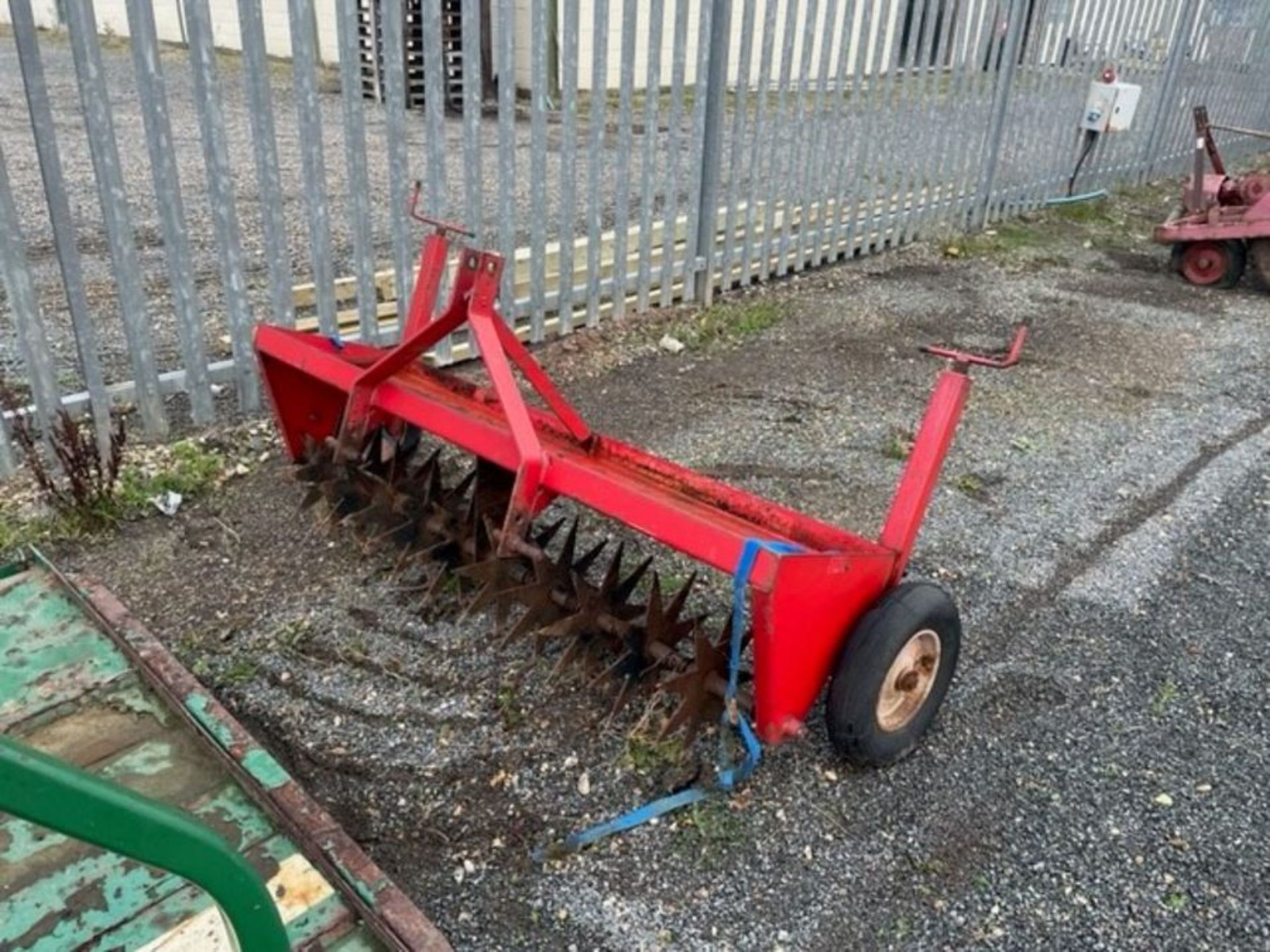 Grass aerator