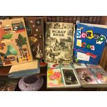 6 ALBUMS OF OLD BIRTHDAY CARDS & CHRISTMAS CARDS