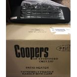 COOPERS PATIO HEATER NEW IN BOX