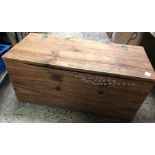 WOODEN STORAGE CHEST