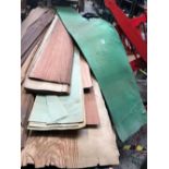 LARGE QTY OF WOODEN VENEERS