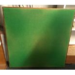 GREEN BAIZE CARD TABLE