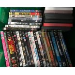 3 CARTONS OF DVD'S