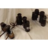 3 PAIR OF BINOCULARS - 1 A PR KERSHAW 6 X 30 PORTLAND