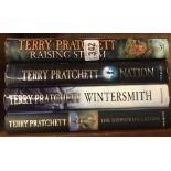 4 HARDBACK BOOKS BY TERRY PRATCHETT