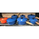 QTY OF LE CREUSET COOK WARE