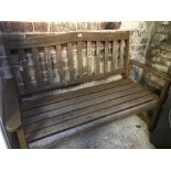 WOODEN GARDEN BENCH