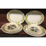 SMALL QTY OF IRONSTONE TABLEWARE PLATES