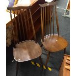 PAIR OF ERCOL CHAIRS