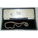 3 LADIES BEADED NECKLACES EACH IN THEIR OWN BOX