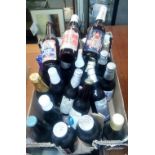 CARTON OF BOTTLED ALES A/F