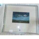 LIMITED EDITION COLOURED ETCHING BY SUSAN JAMIESON OF SHAP FELL. SIGNED, INSCRIBED AND NUMBERED