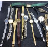 QTY OF LADIES WATCHES, VARIOUS MAKES