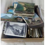 LARGE CARTON OF POST CARDS