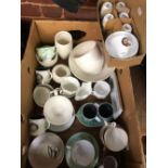 CARTON OF CHINAWARE INCL; CUPS, SAUCERS ETC