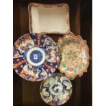 ORIENTAL PATTERNED CHINA PLATES