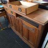 OAK SIDEBOARD A/F