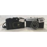 2 CAMERAS, INCL; OLYMPUS TRIP 35 A/F