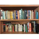 2 & HALF SHELVES OF MAINLY HARDBACK BOOKS VARIOUS SUBJECTS