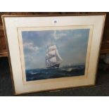 FRANK WOOTON, PENCIL SIGNED COLOUR PRINT 101/350 WITH SIGNED CERTIFICATE OF AUTHENTICITY, ''THE T
