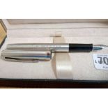 BOXED PARKER SONNET FOUNTAIN PEN INSCRIBED JH BOULTER