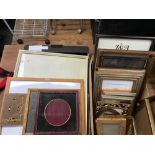 APPROX 18 VARIOUS PICTURE FRAMES