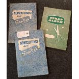 3 RAILWAY SCRAP BOOKS (MAINLY STEAM)