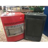 2 PORTABLE CALOR GAS ROOM HEATERS