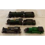 4 MODEL TRAIN ENGINE'S, KIT BUILT BEING GOODS ENGINE, TRIANG L1 & JINTY & HORNBY DUBLO R1 TANK