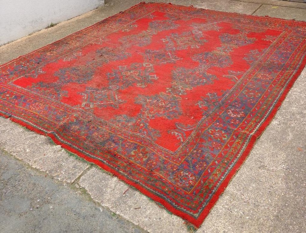 MAPLE & CO LONDON 11FT X 9.5FT APPROXIMATELY PATTERNED CARPET A/F - Image 2 of 2