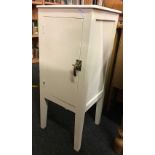 WHITE PAINTED POT CUPBOARD