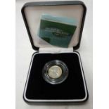 2003 SILVER PROOF BRITANNIA COLLECTION TWENTY PENCE COIN. ROYAL MINT BOXED WITH CERTIFICATE