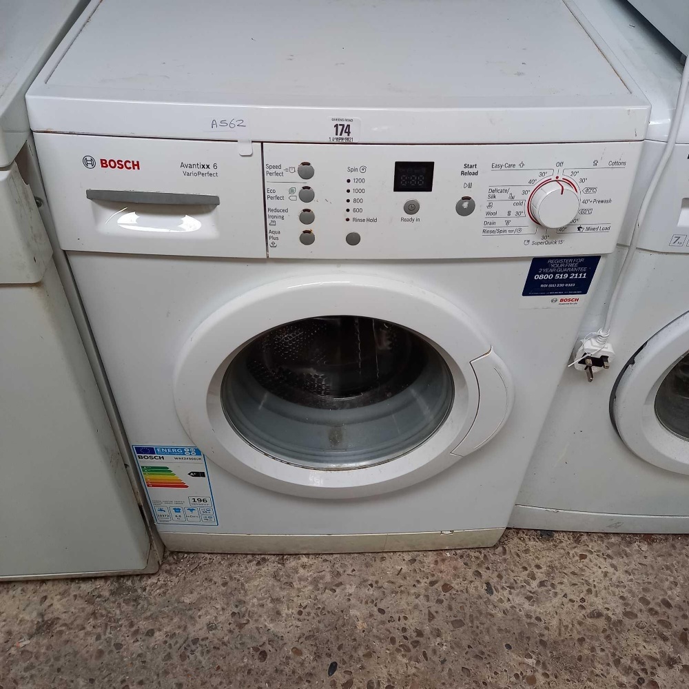 BOSCH AVANTIXX WASHING MACHINE