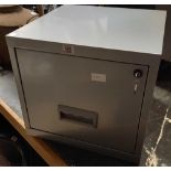 ONE DRAWER METAL FILING CABINET