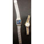 GENTS ACCURIST WRISTWATCH & A LADIES DIAMOND SET SEKONDA WRIST WATCH A/F