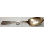 GEORGIAN EXETER SILVER TABLE SPOON