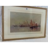VIEW OF THE GRAND CANAL, VENICE, SIGNED ARTHUR MEADOWS (PRINT ?)