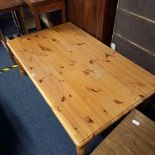 LARGE PINE COFFEE TABLE 51'' X 31'' APPROX