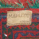 MAPLE & CO LONDON 11FT X 9.5FT APPROXIMATELY PATTERNED CARPET A/F