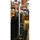 WHITE METAL HAT STAND A/F